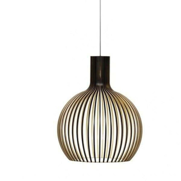 Bee - Wide Wood Birdcage Pendant Light Shade