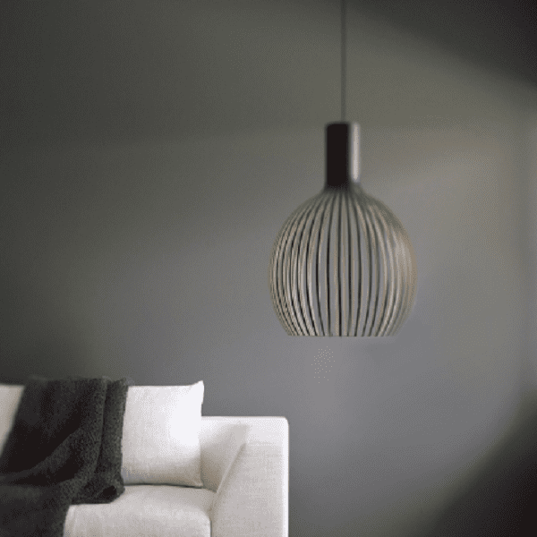 Bee - Wide Wood Birdcage Pendant Light Shade