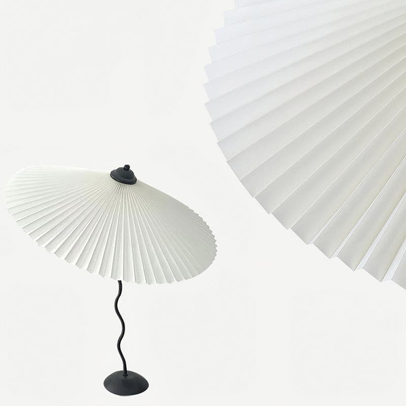 Wiggly Pleated Table Lamp