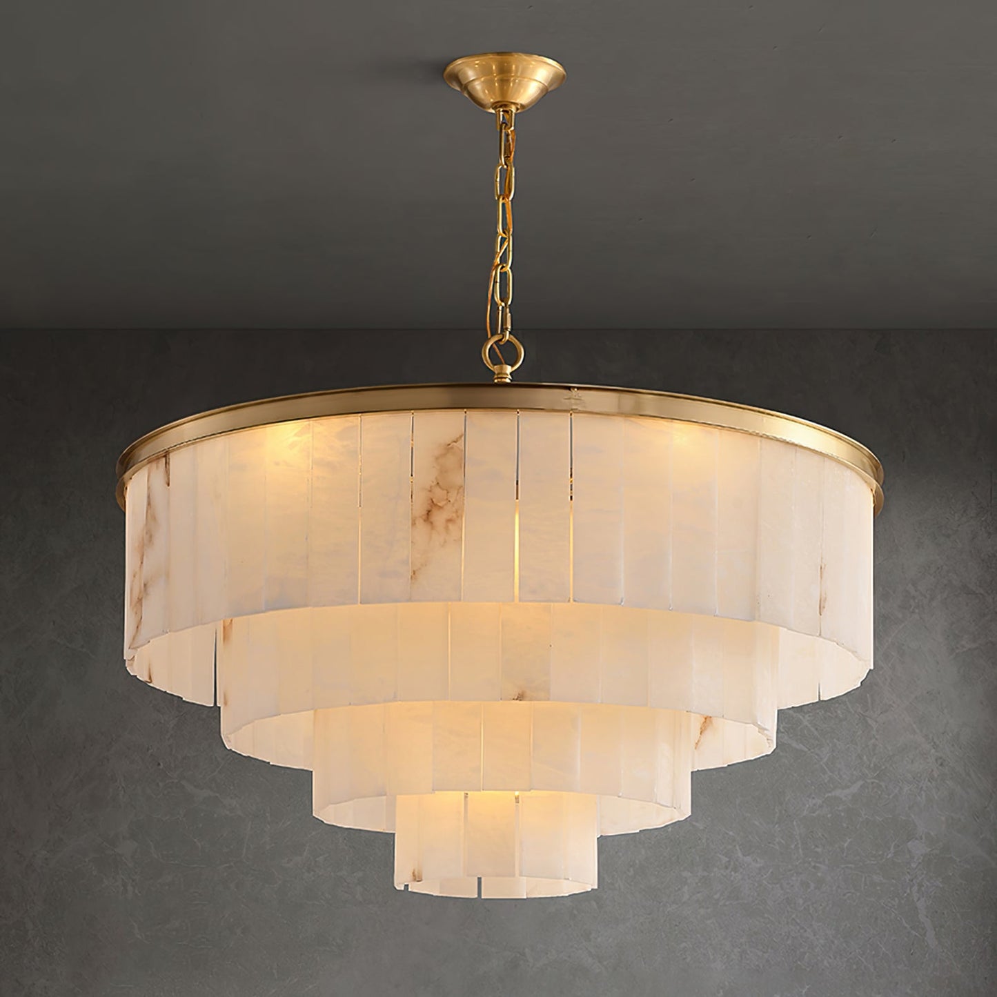 Windham Alabaster Chandelier