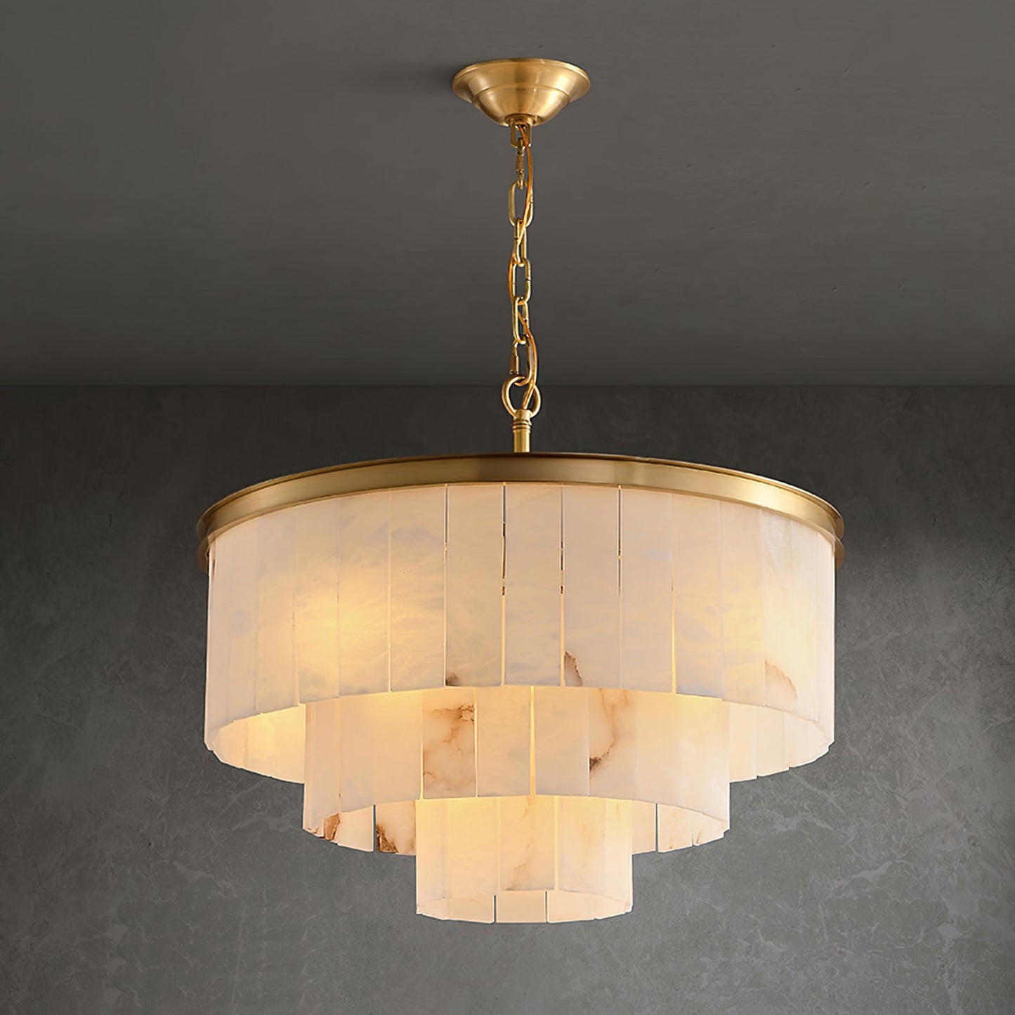 Windham Alabaster Chandelier