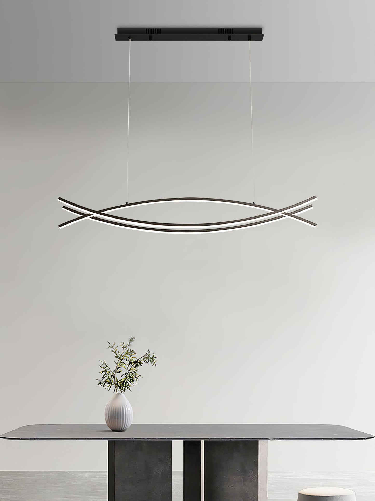 Wishbone Elegant LED Chandelier