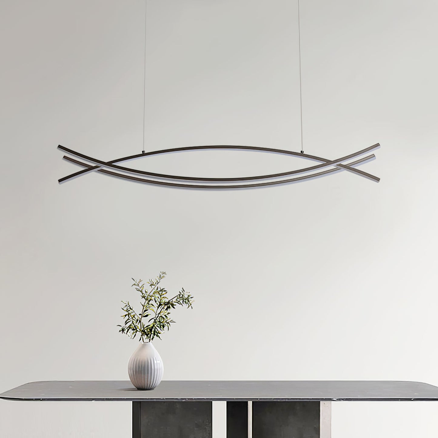 Wishbone Elegant LED Chandelier