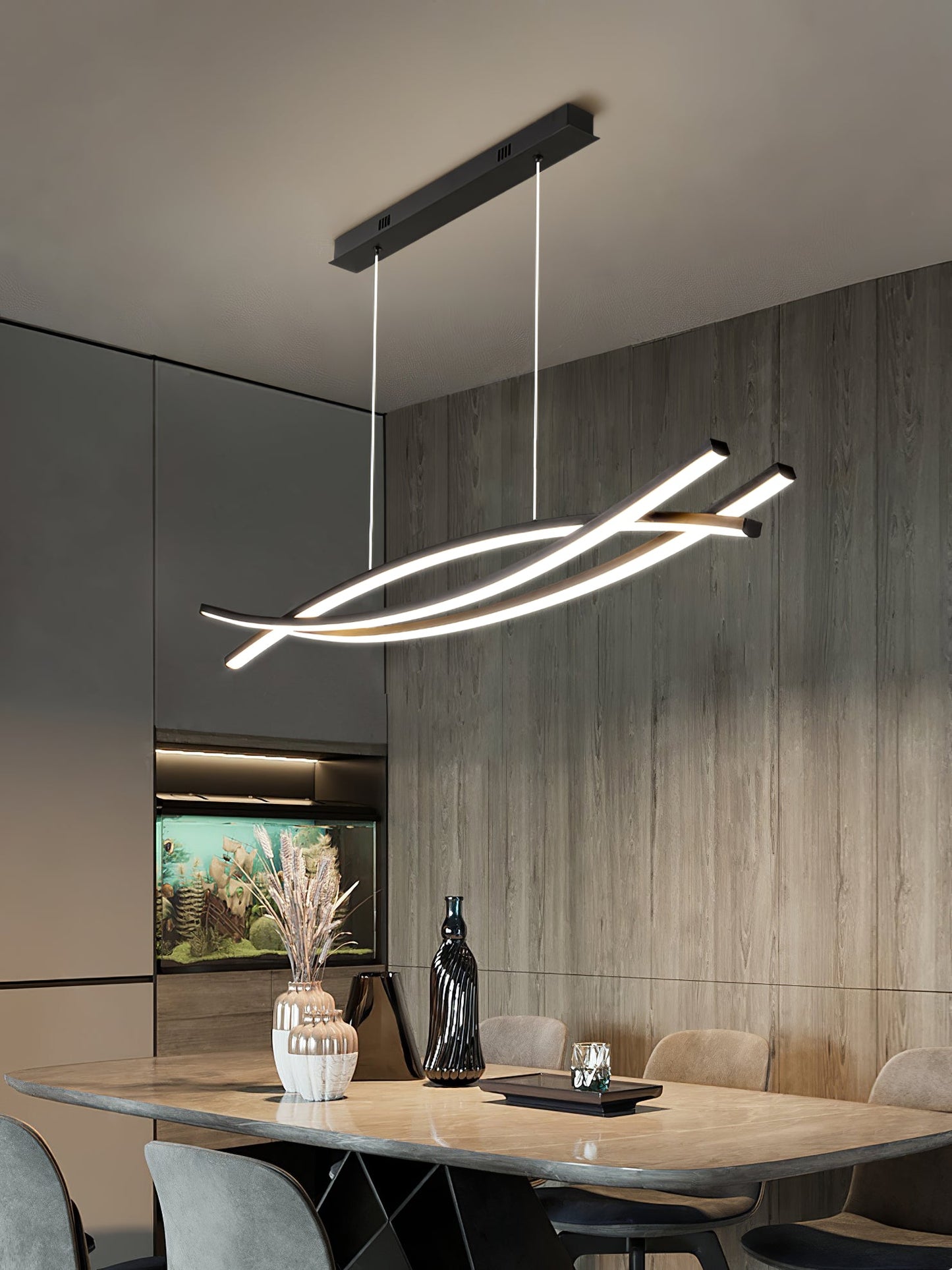 Wishbone Elegant LED Chandelier