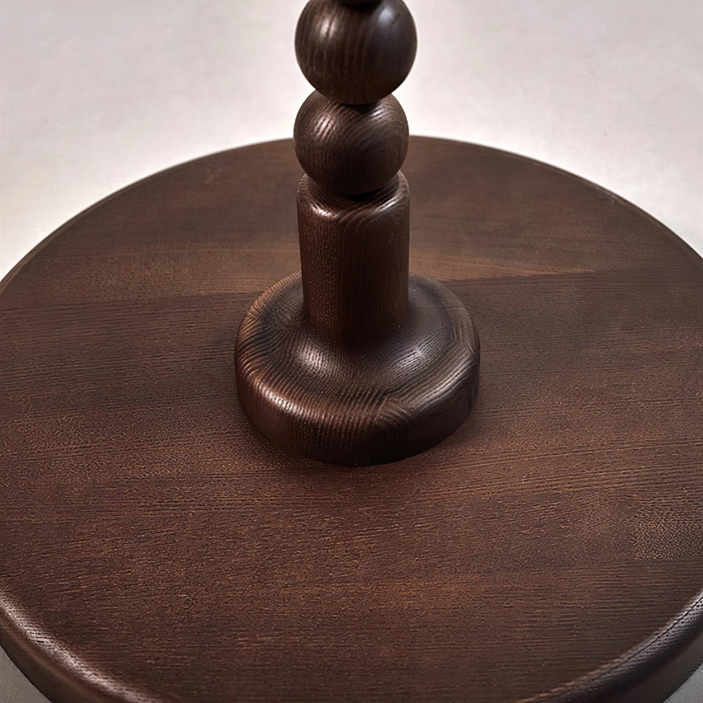 Wooden Bead Floor Lamp Decor