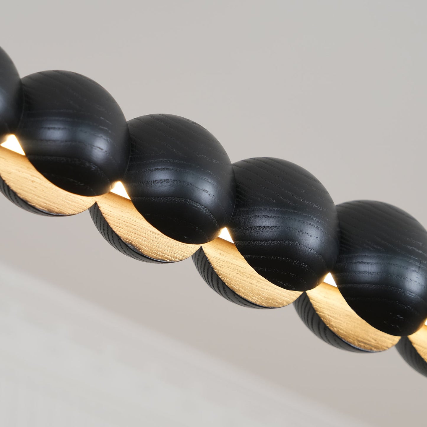Woodline Orb Pendant Light Fixture