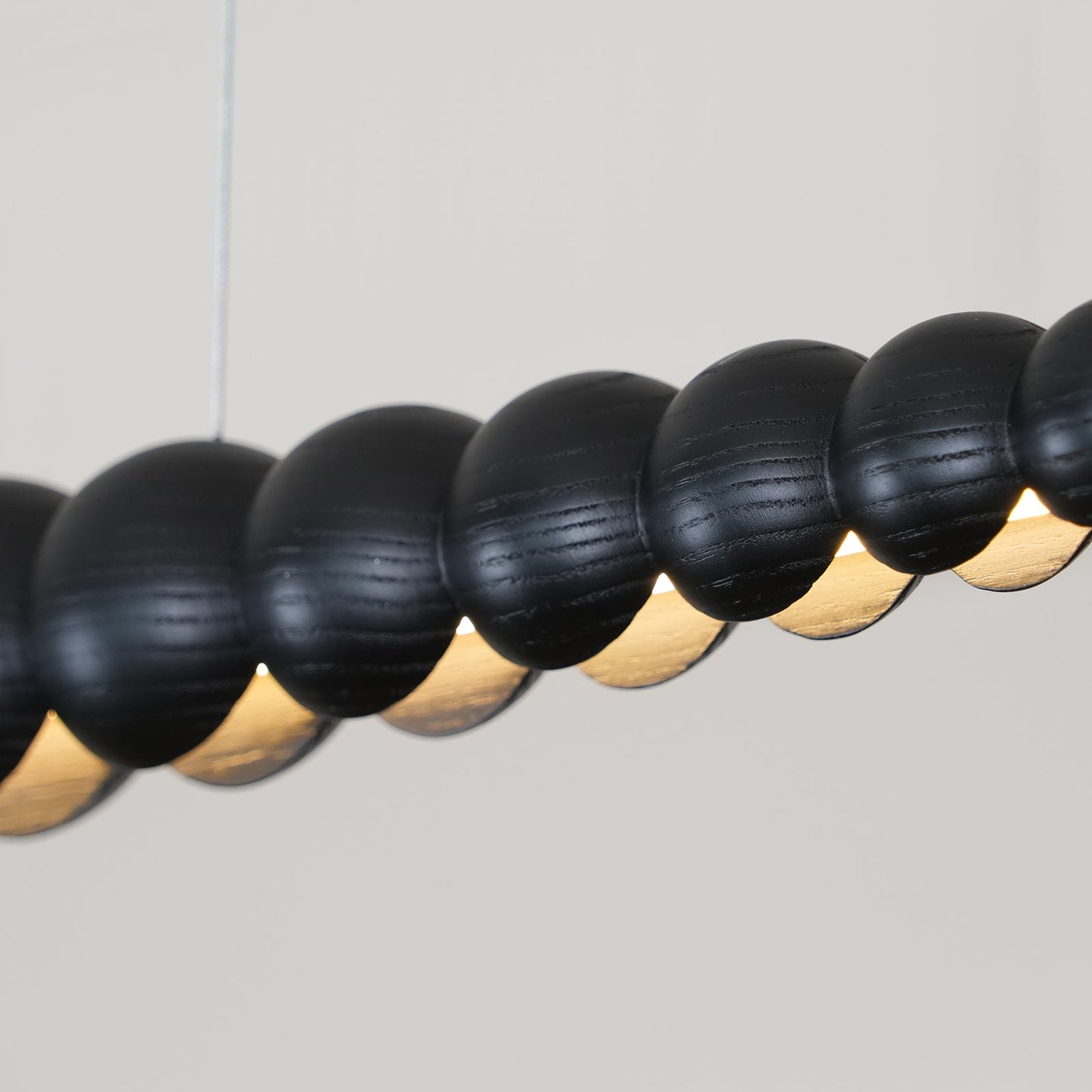 Woodline Orb Pendant Light Fixture