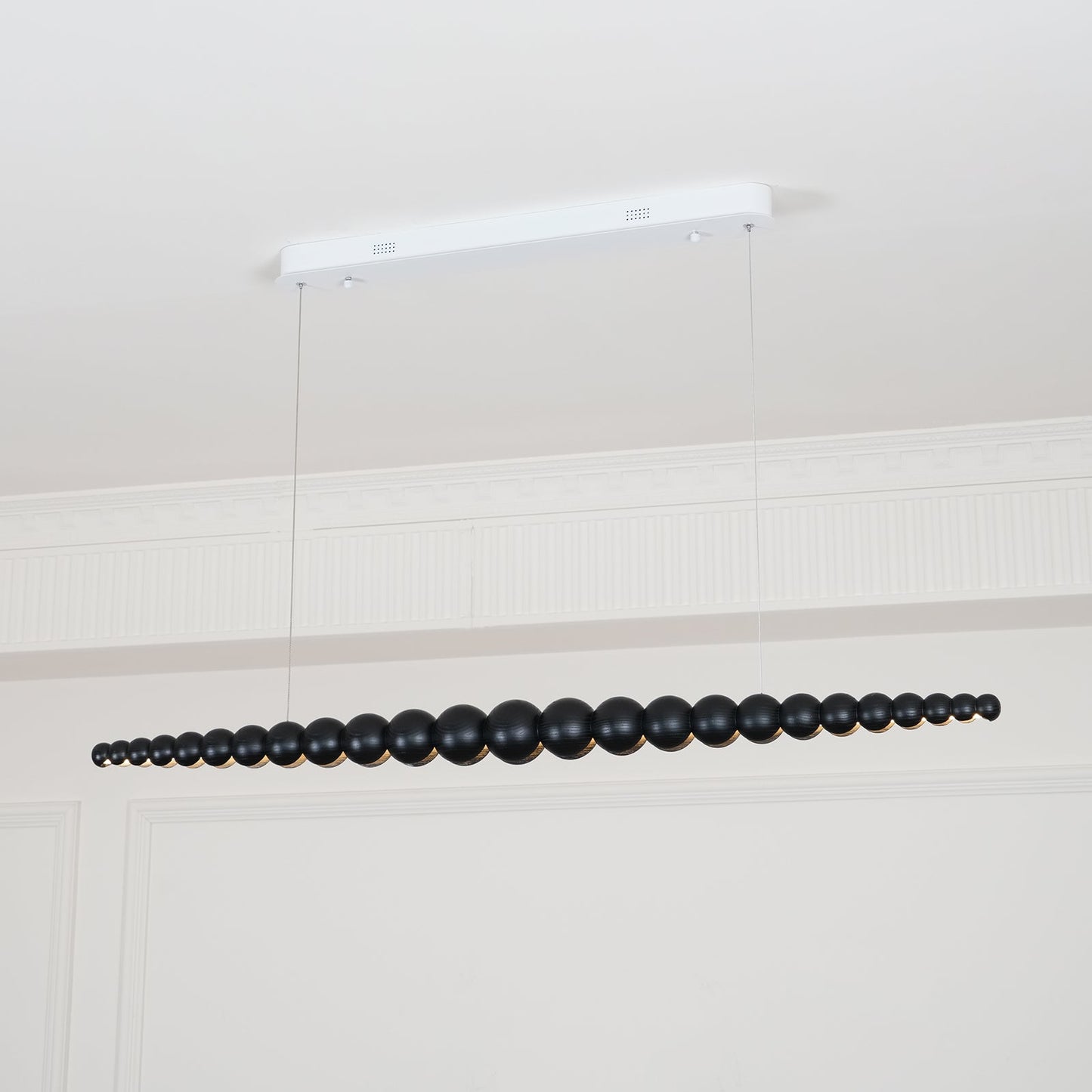 Woodline Orb Pendant Light Fixture