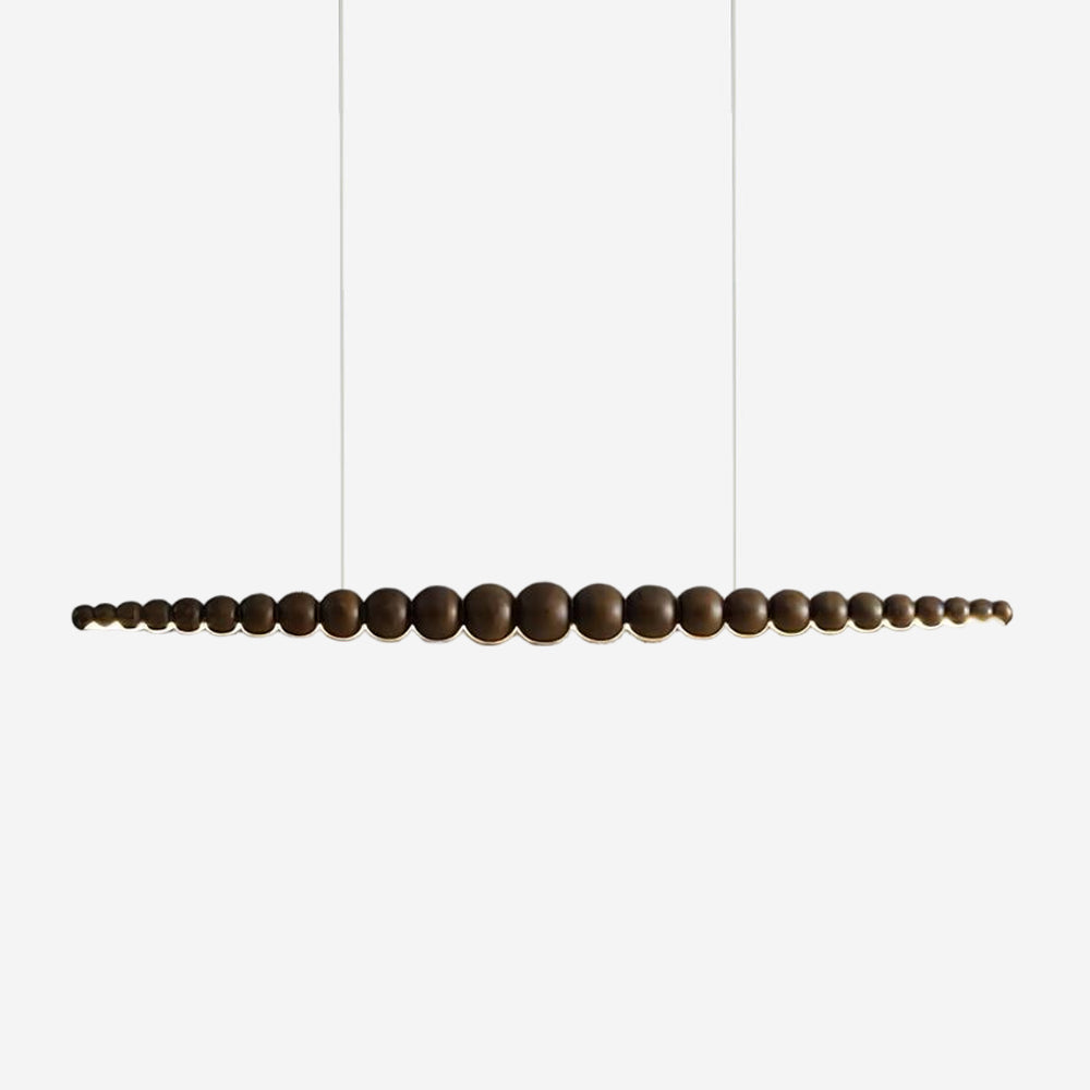 Woodline Orb Pendant Light Fixture