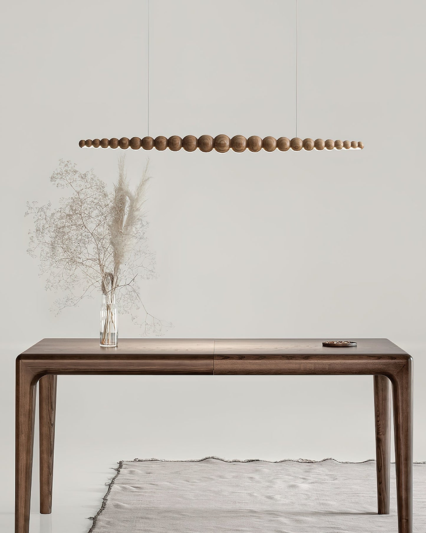 Woodline Orb Pendant Light Fixture