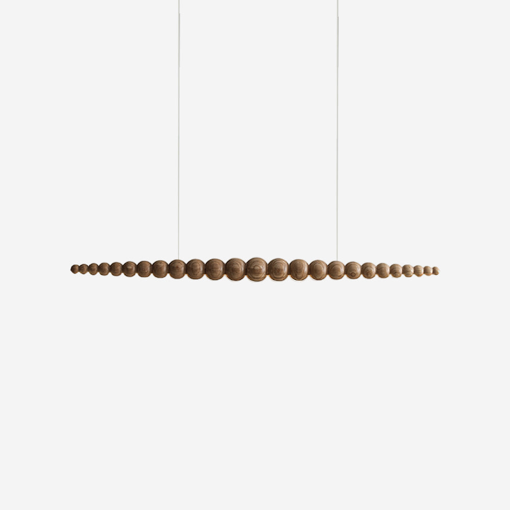 Woodline Orb Pendant Light Fixture