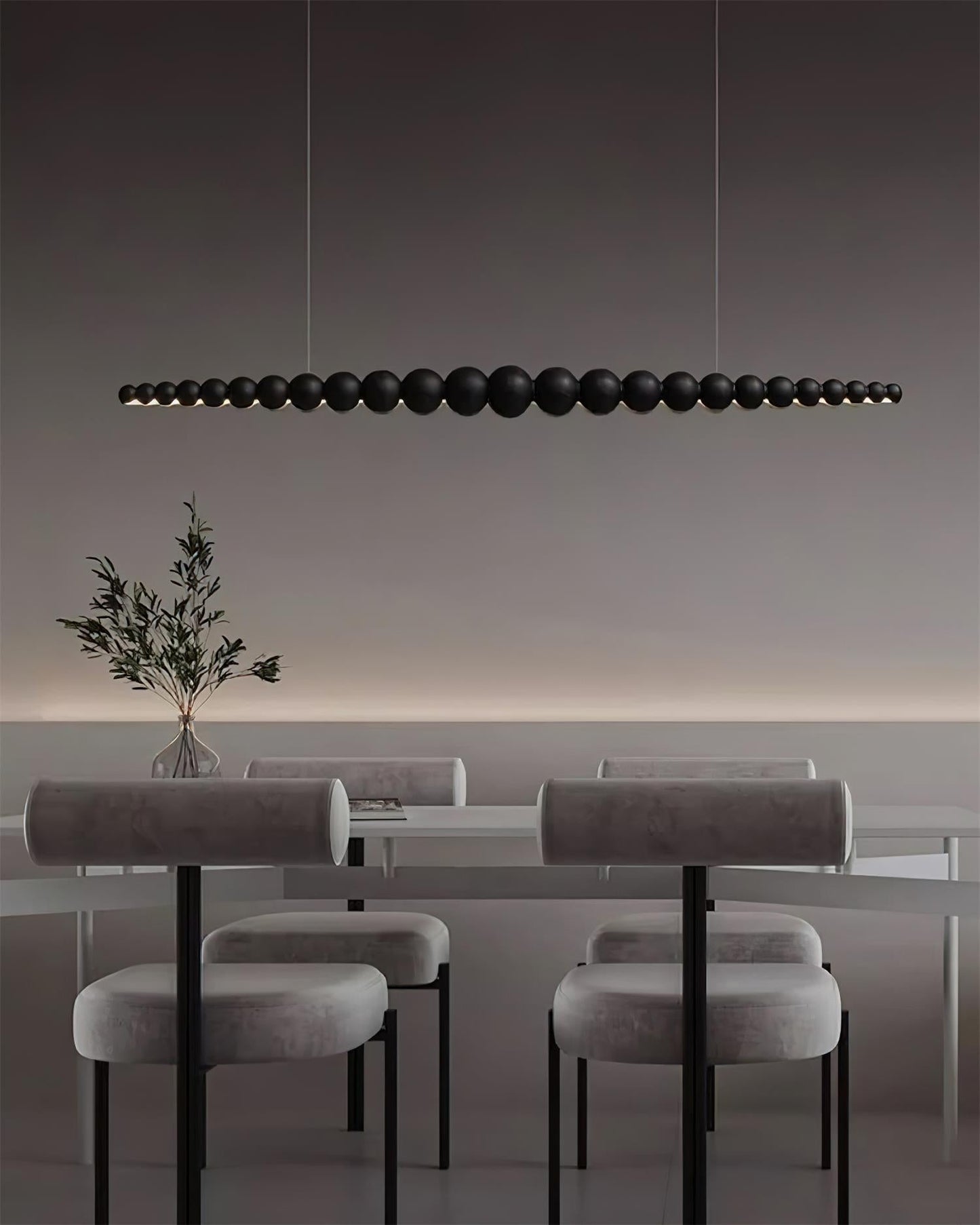 Woodline Orb Pendant Light Fixture