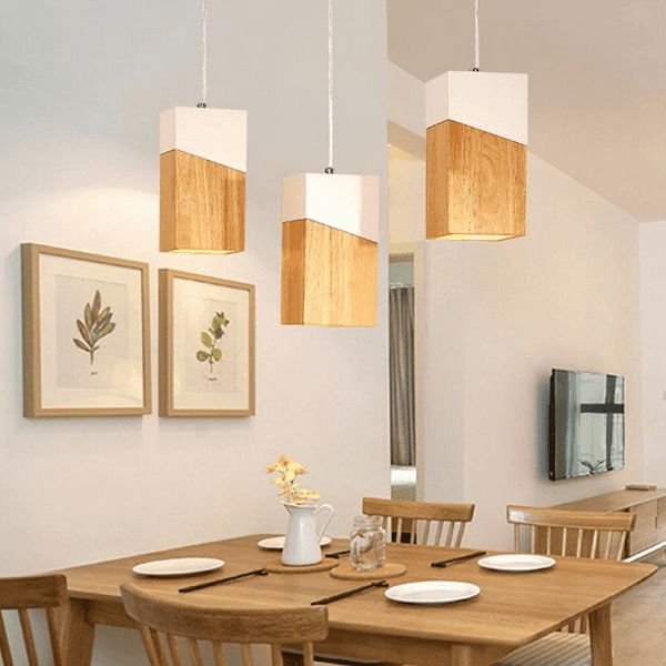 Woodly Modern Pendant Lighting Fixture