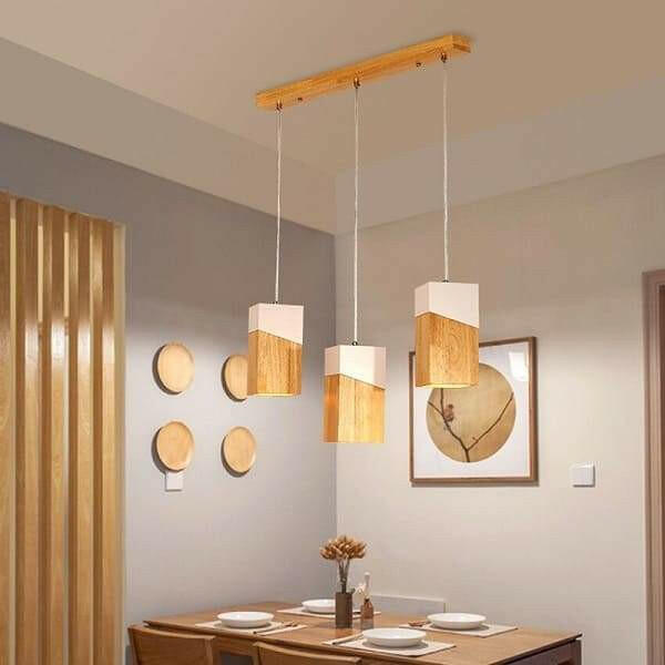 Woodly Modern Pendant Lighting Fixture