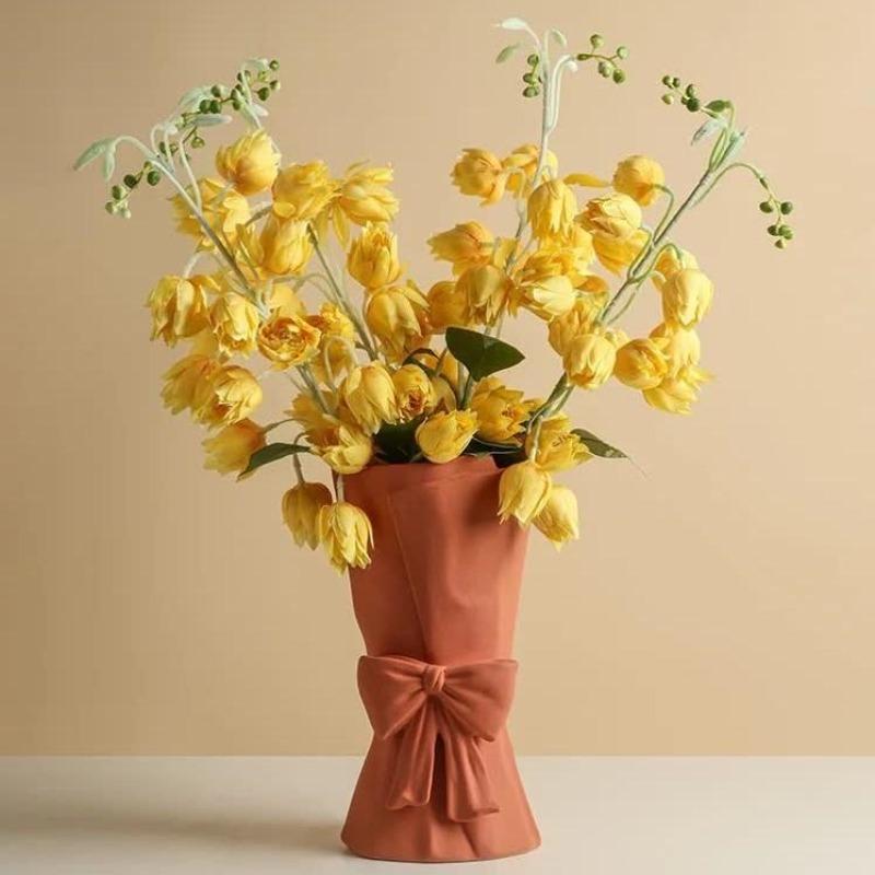 Bowknot Minimalistic Bowknot Ceramic Vase