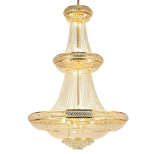 Ylk Luxury Crystal Staircase Chandelier