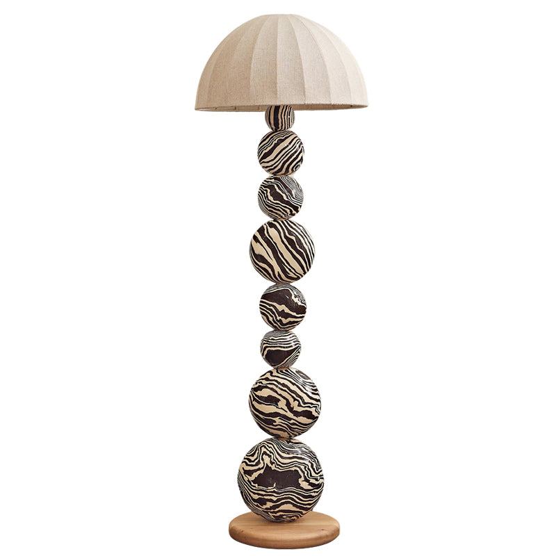 Zebra Floor Lamp