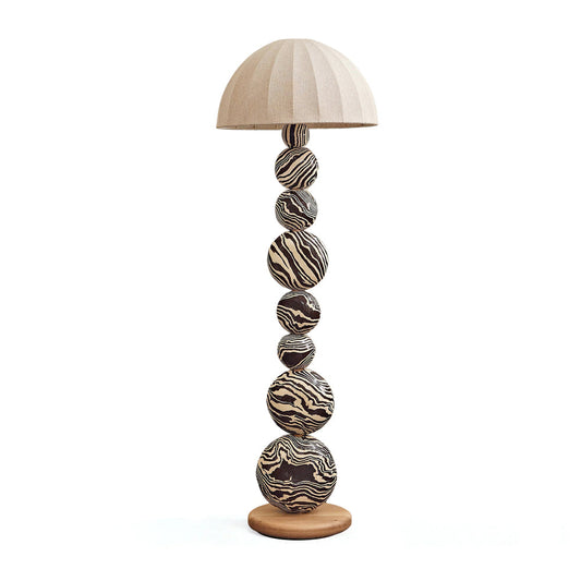 Zebra Floor Lamp