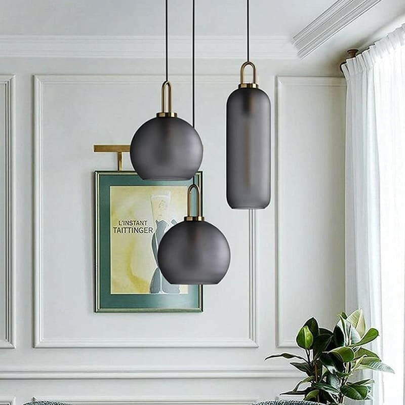 Zen Nordic Glass Chandelier Lamp