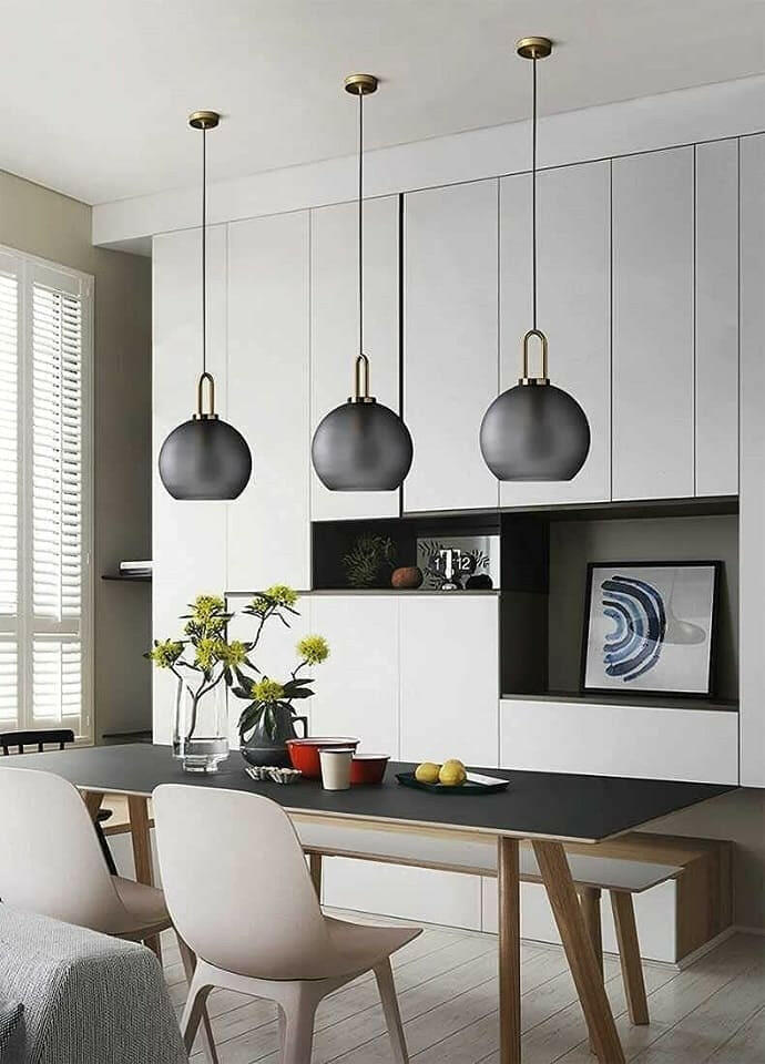 Zen Nordic Glass Chandelier Lamp