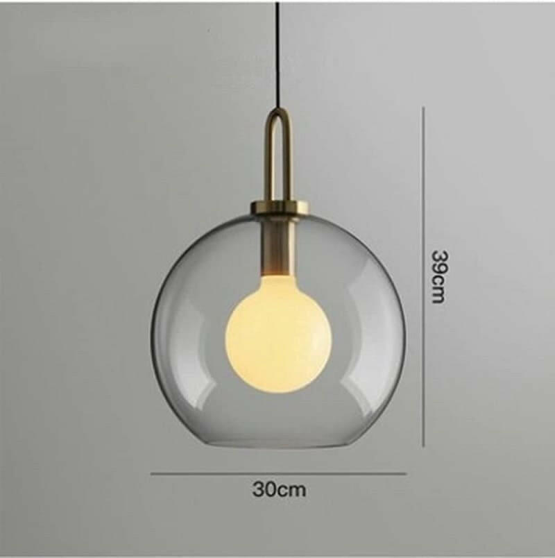 Zen Nordic Glass Chandelier Lamp
