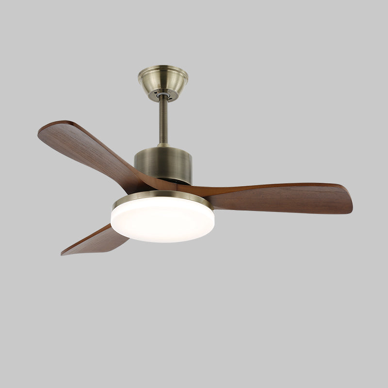 Zephyr Wooden Ceiling Fan Light
