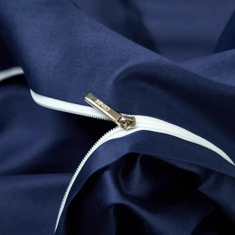 Ona Blue Luxury Bedding Set