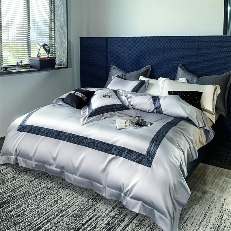 Sablier Silver Luxury Bedding Set