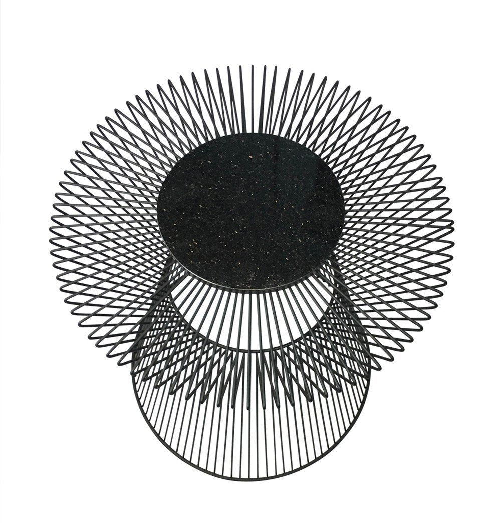 Indra Marble Top Side Table