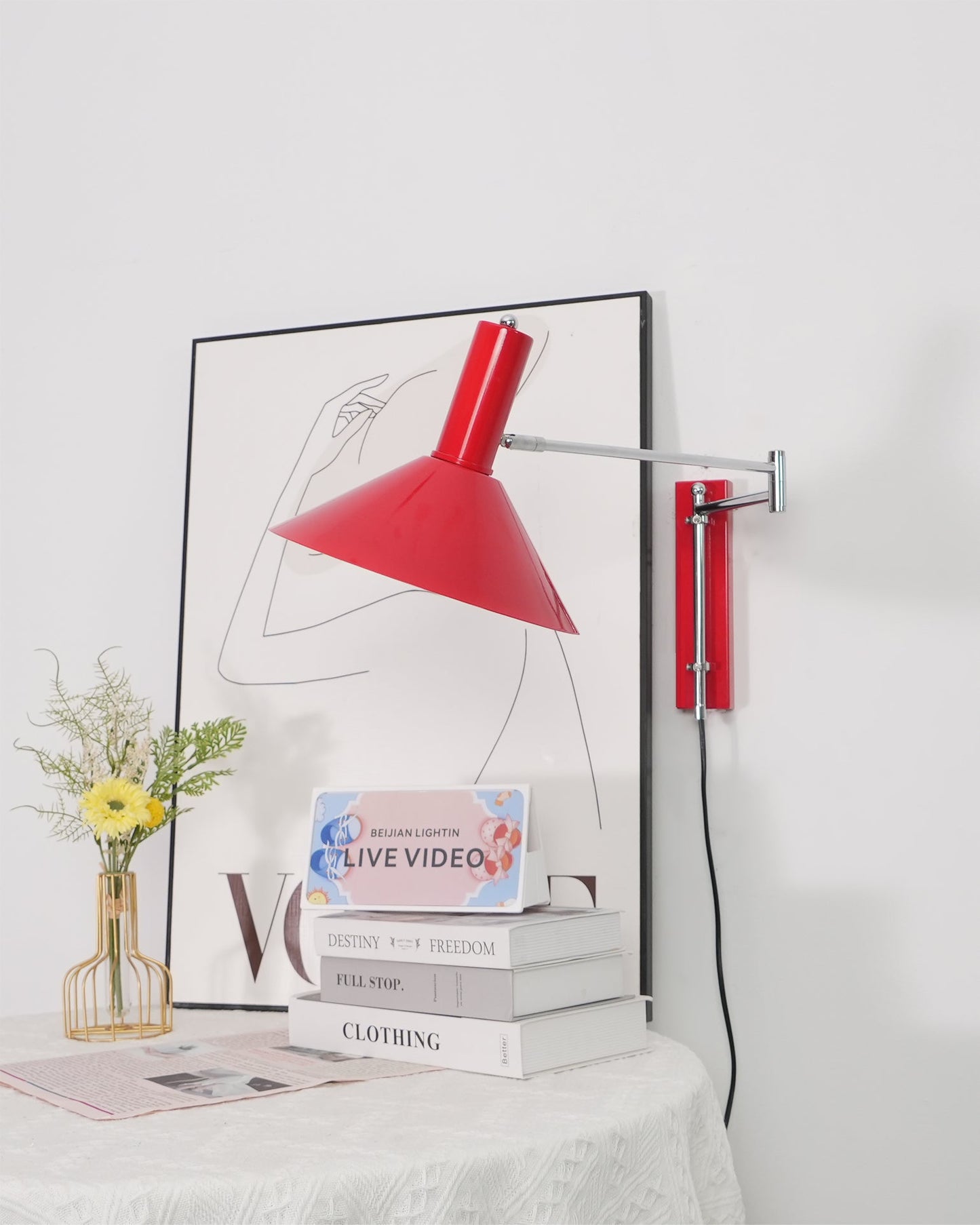 Anvia Plug In Wall Lamp