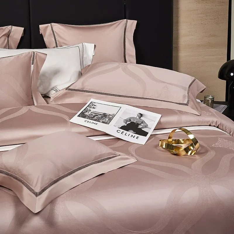 Majesty Egyptian Cotton Jacquard Luxury Bedding Set
