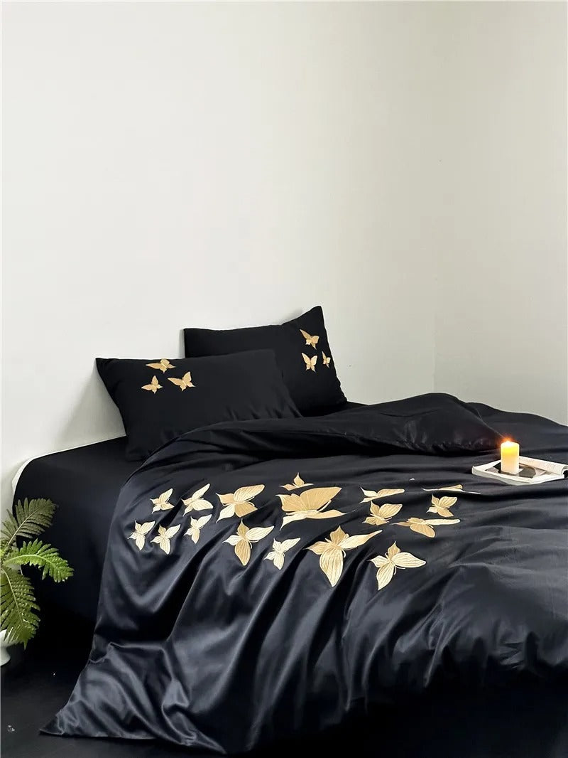 Papillon Egyptian Cotton Bedding Set