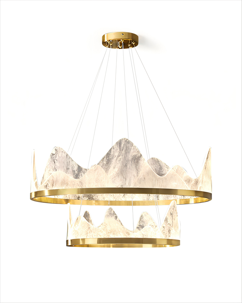 WOMO Mountain Round Chandelier-WM2361