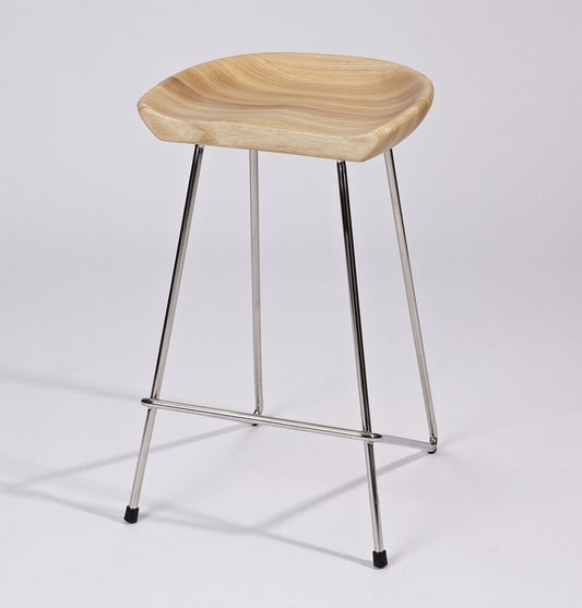 Aria Classic Wood Bar Stool