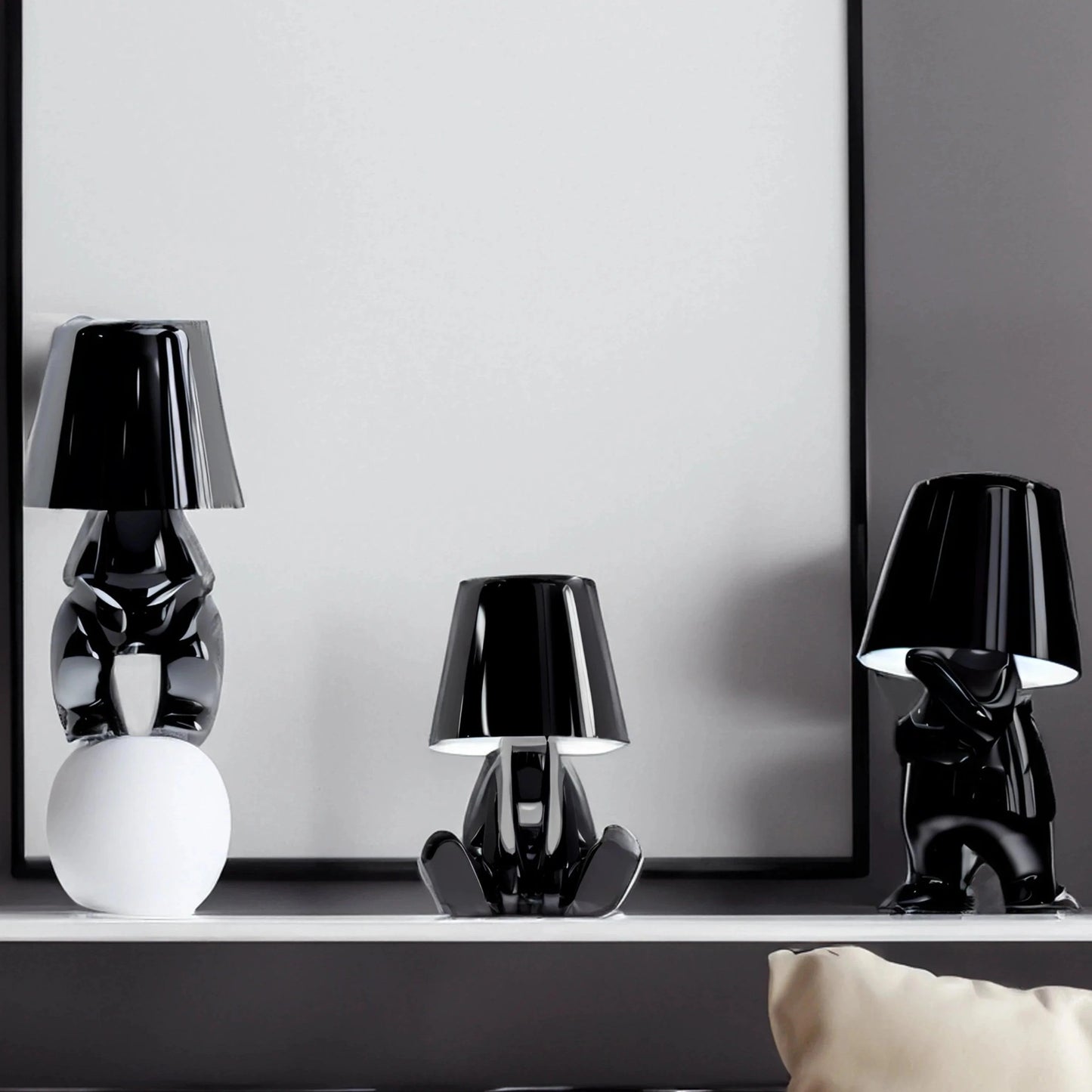 Black Thinkers - Lamp Collection