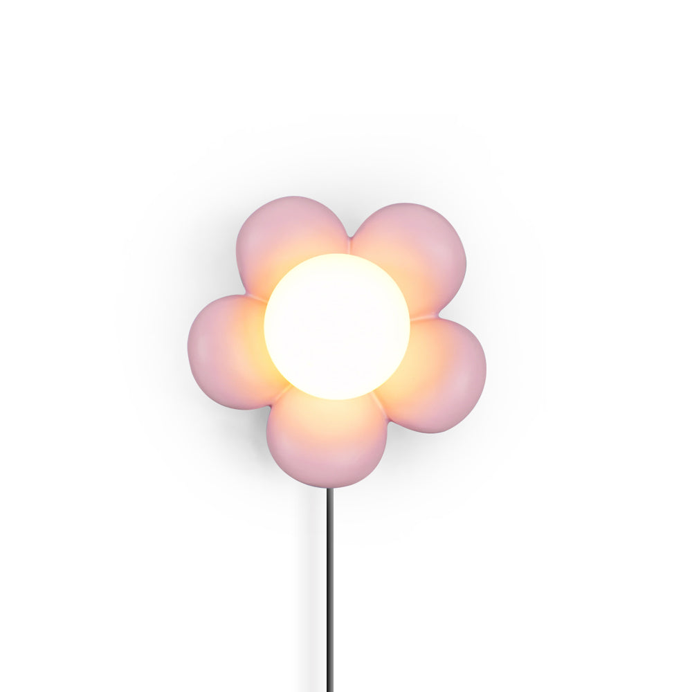 Bloom Flower Plug In Wall Lamp