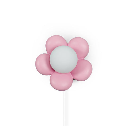 Bloom Flower Plug In Wall Lamp