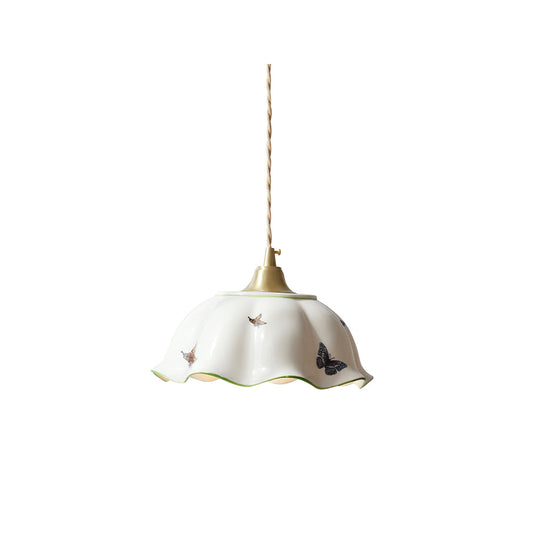Butterfly Ceramic Pendant Lamp