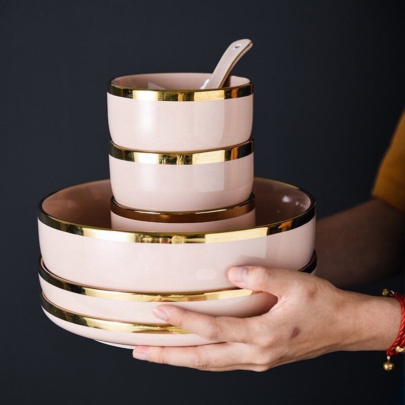 Felicity Pink Luxury Dinnerware Set