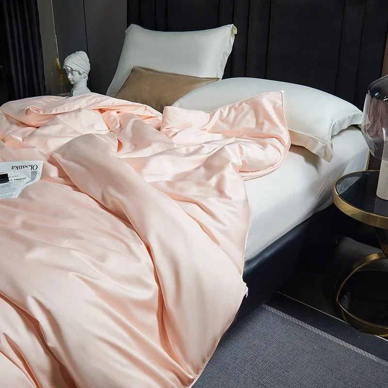 Seda Peach Mulberry Silk Filling Comforter