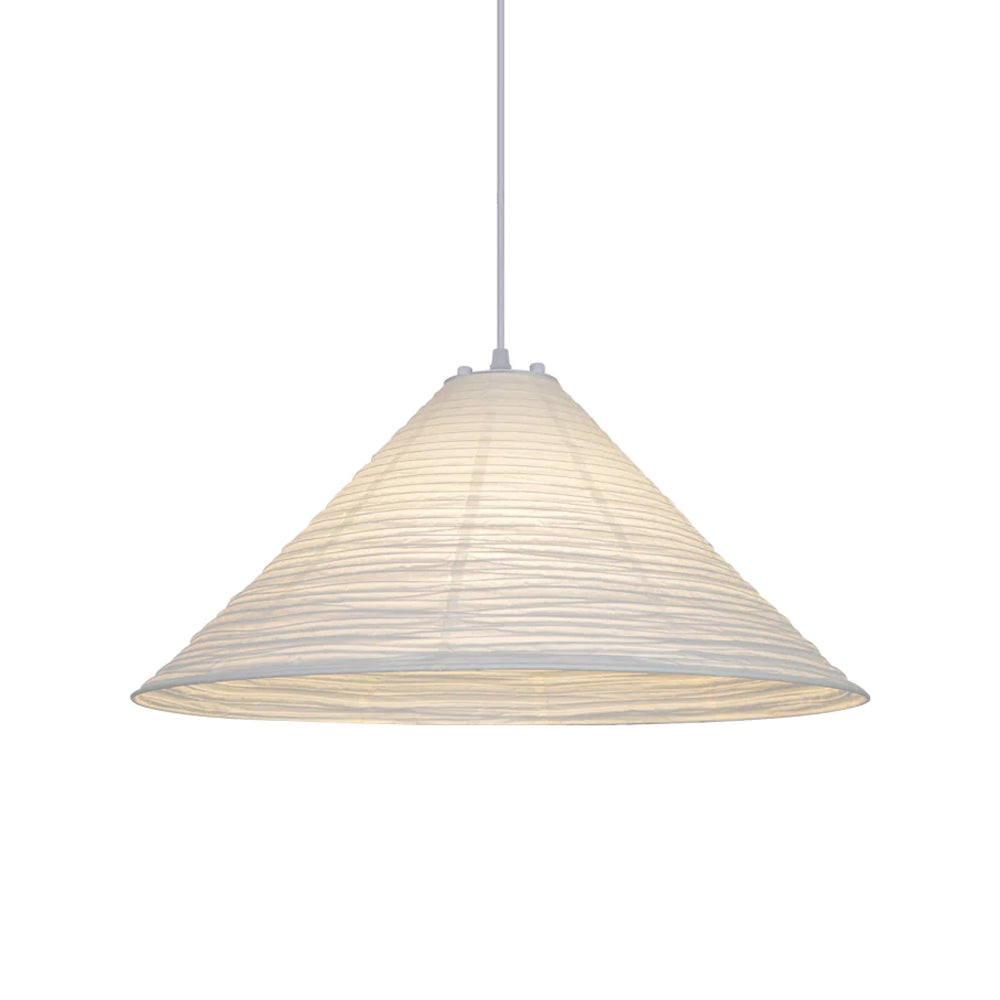 Cone Washi Pendant Light