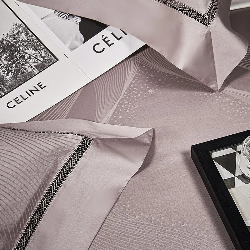 Seraphine Egyptian Cotton Jacquard Bedding Set