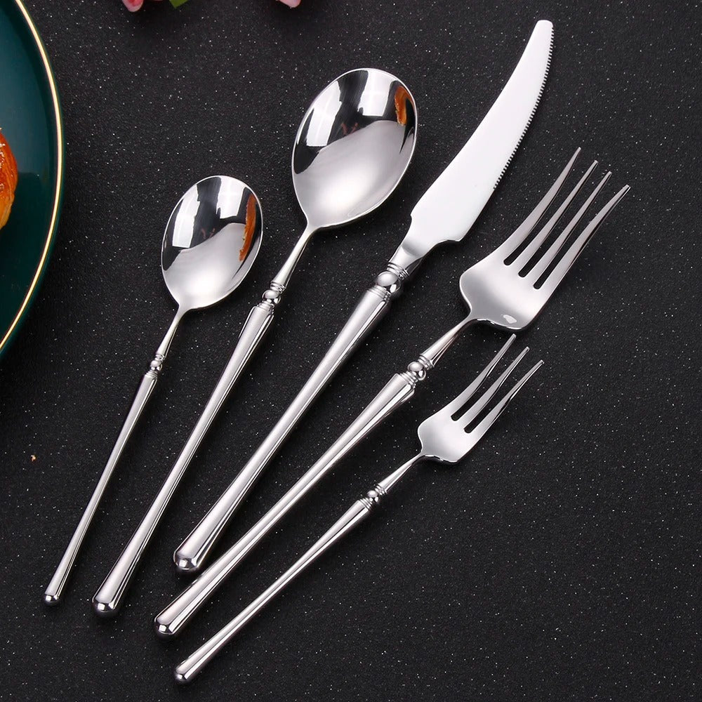 Rome Silver Elegant Cutlery Set