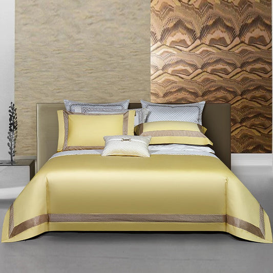 Sinatra Ecru Egyptian Cotton Bedding Set