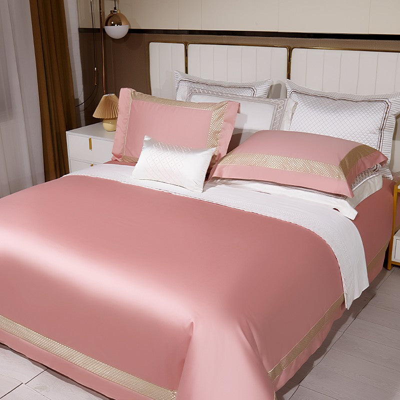 Sinatra Rose Egyptian Cotton Bedding Set