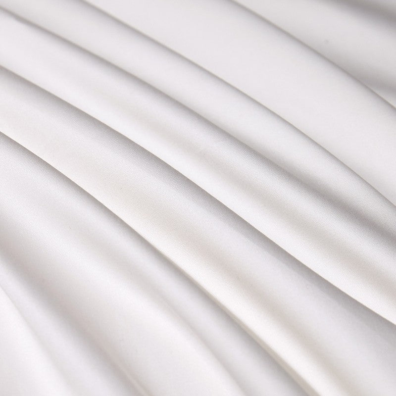 Sinatra White Egyptian Cotton Bedding Set