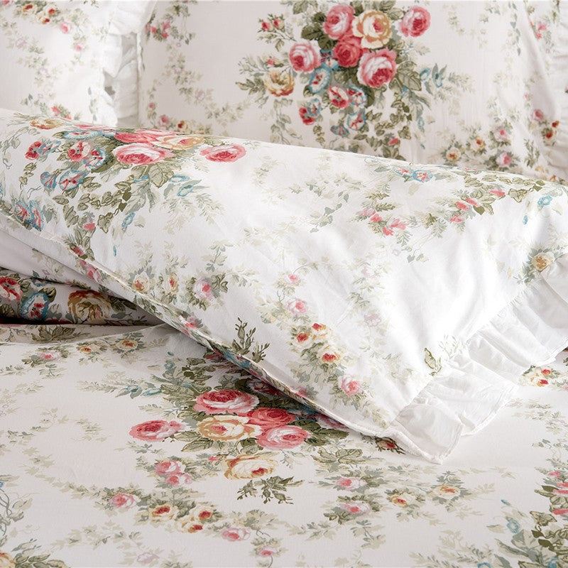 Josephine Ruffled Cotton Bedding Set
