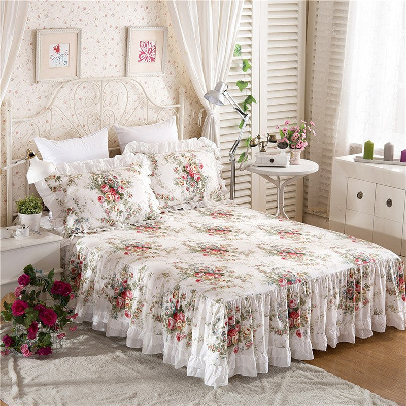 Josephine Ruffled Cotton Bedding Set