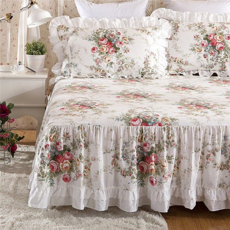 Josephine Ruffled Cotton Bedding Set