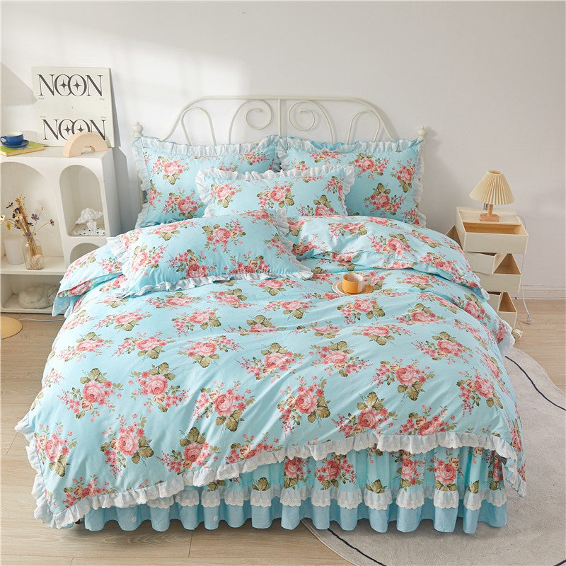 Anais Ruffled Cotton Bedding Set